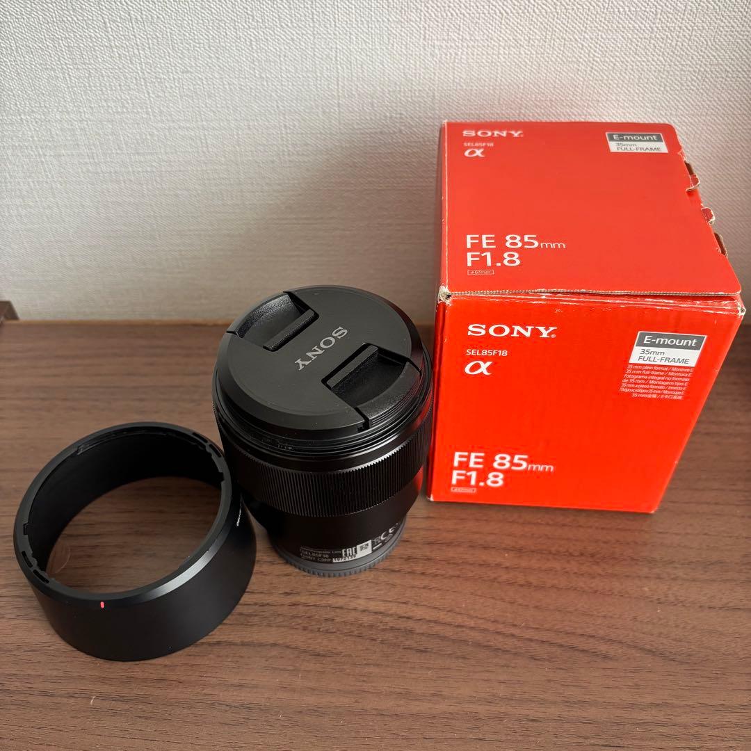 SONY FE 85mm F1.8 レンズ SEL85F18【保護フィルタ付き】