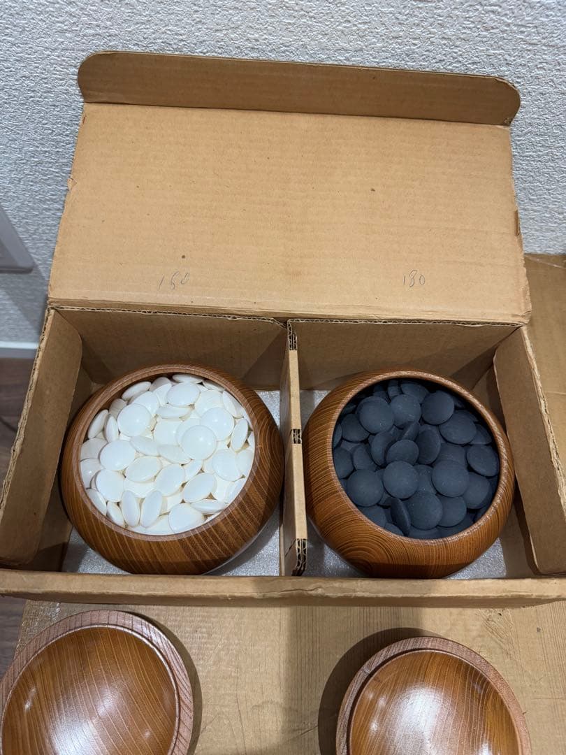 え*り様 囲碁セット 碁盤、碁石