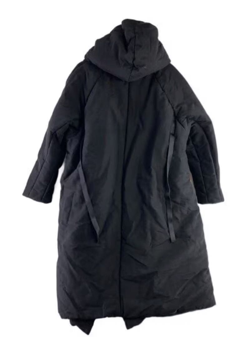 [JULIUS】FIXED HOODED OVERCOAT中綿オーバーコート