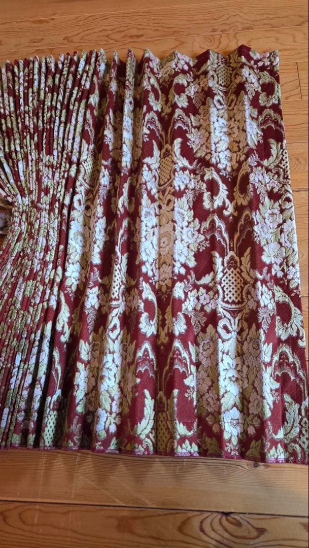 金華山　花籠　仮眠カーテン　裏地付き