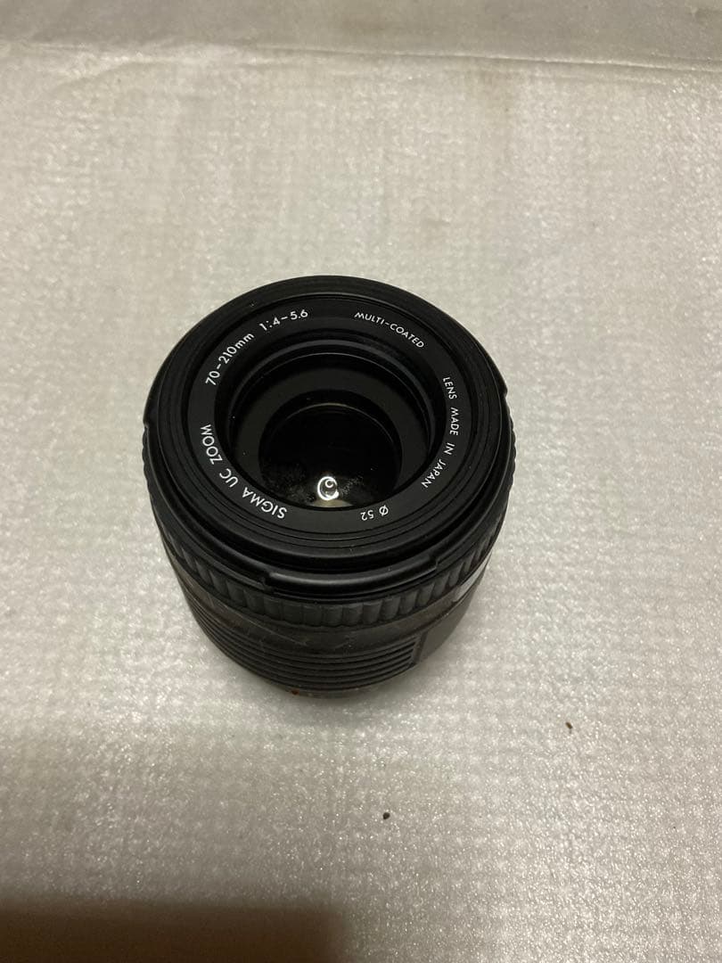 MINOLTA／アルファー・5700i。【シグマレンズ付き。持ち手僅かにキズ】。