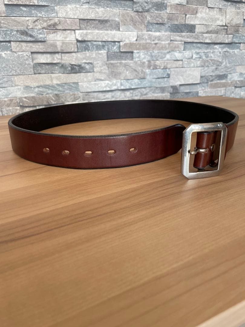 INCEPTION サドルレザー　ギャリソンベルト　SADDLE LEATHER