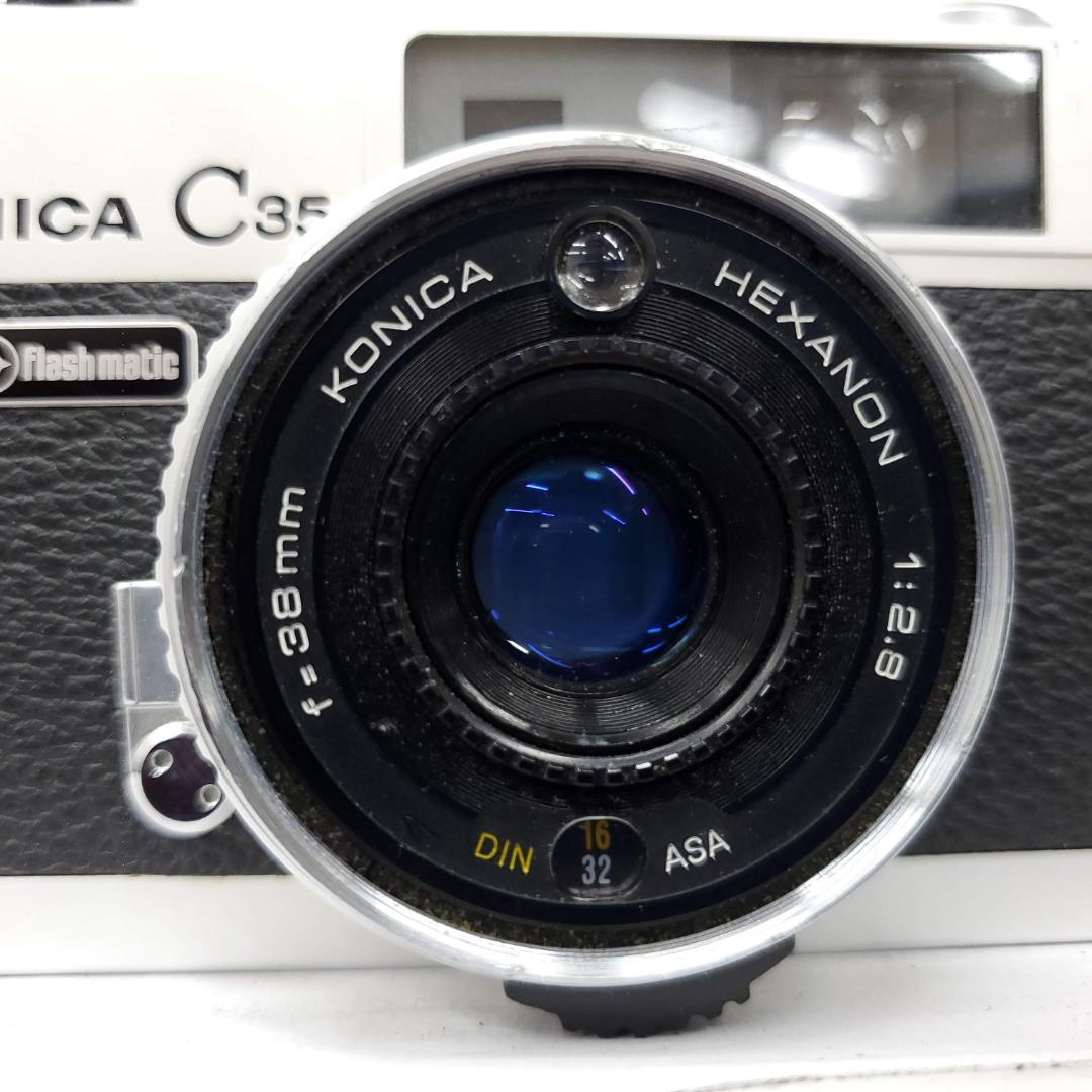 フィルムカメラ KONICA C35 Flash matic F1225-251-4p p