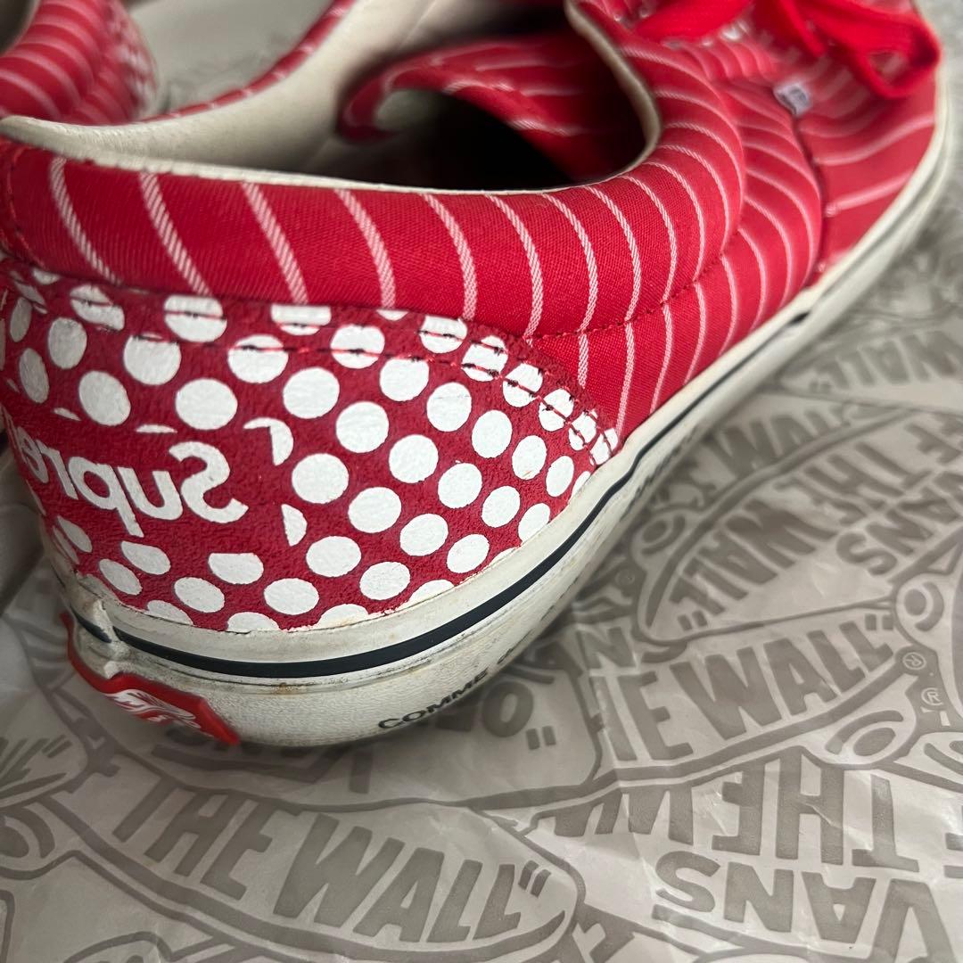Supreme×COMME des GARÇONS SHIRT VANS27cm