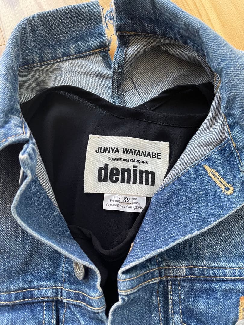 JUNYA WATANABE デニムジャケット ミニワンピース XS