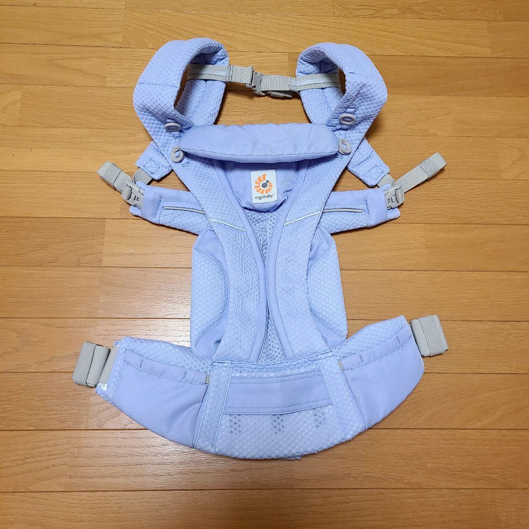 【美品♡】ERGObaby エルゴ オムニブリーズ ブルーラベンダー 希少カラー