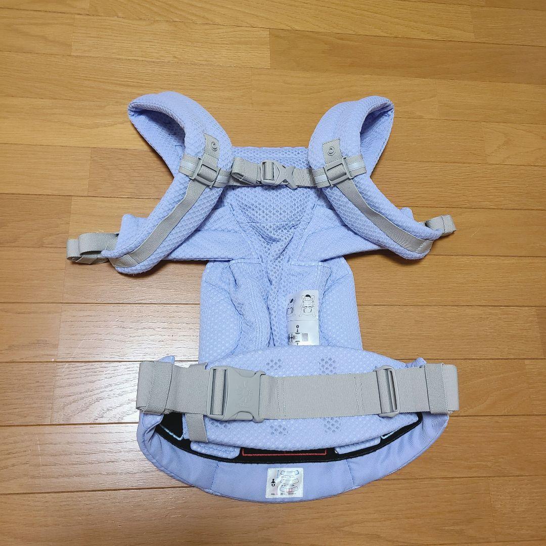 【美品♡】ERGObaby エルゴ オムニブリーズ ブルーラベンダー 希少カラー