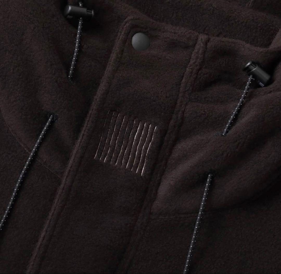 ブラック S.F.C FLEECE HOODIE JACKET