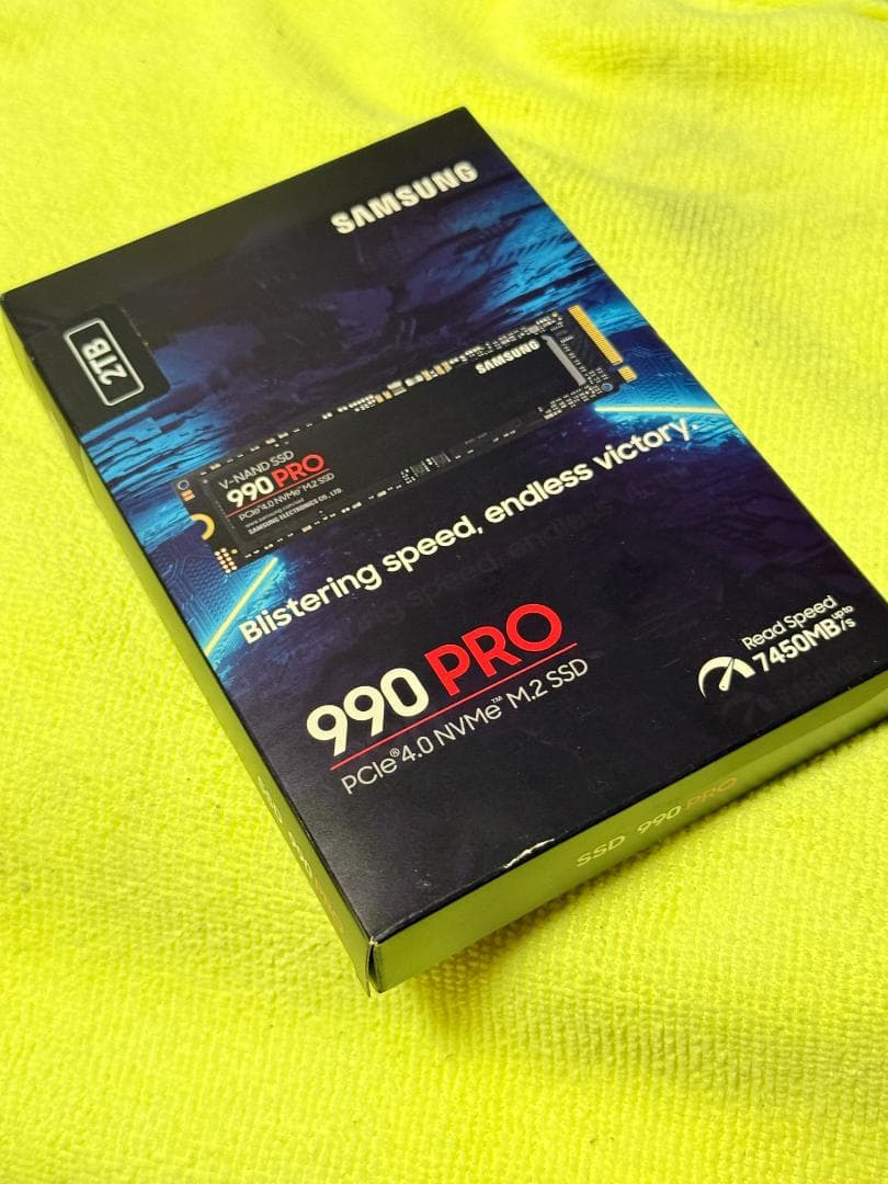 新品 未使用 SAMSUNG 990 PRO 2TB NVMe M.2 SSD