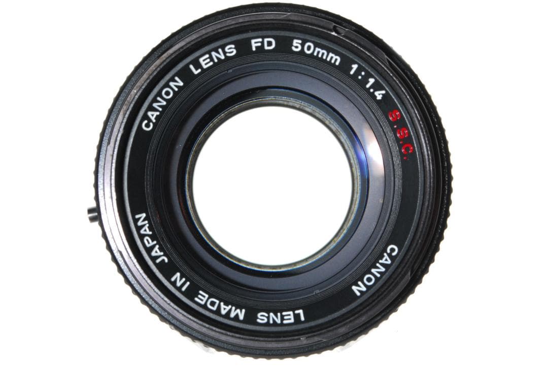 （モルト交換済) CANON AE-1 FD 50mm F1.4 S.S.C