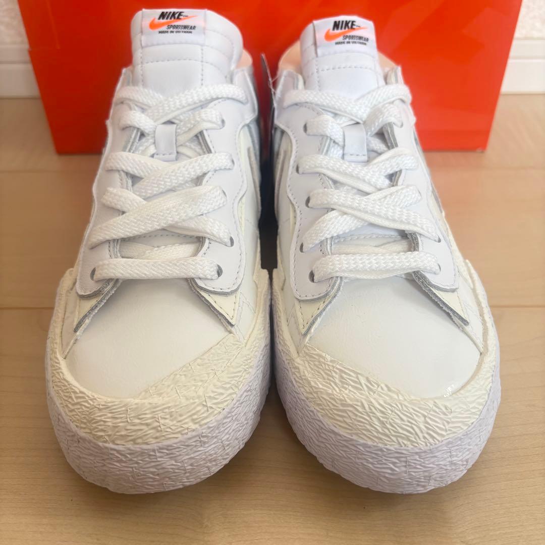 【新品】サカイ ナイキ DM6443-100 ブレーザー ロー ホワイト 27㎝