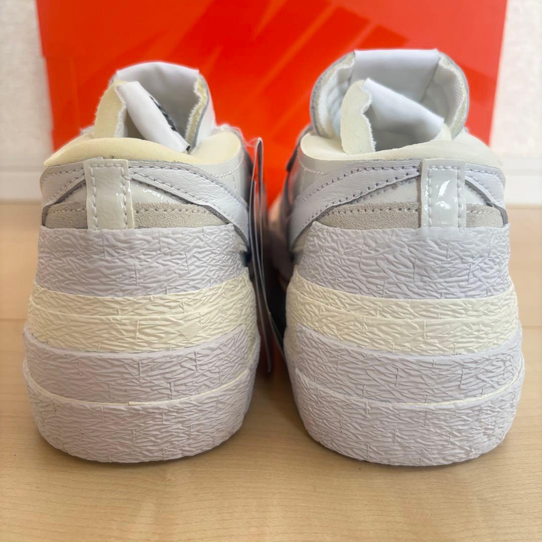 【新品】サカイ ナイキ DM6443-100 ブレーザー ロー ホワイト 27㎝