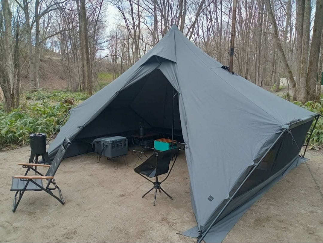 最終値下げ！オクトス oxtos ワンポールストーブテントTC フルセット