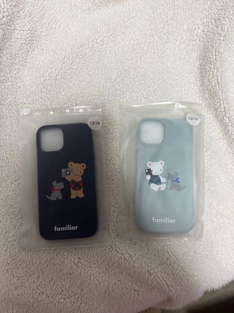 familiar iPhone用ケース 13/14 2色セット