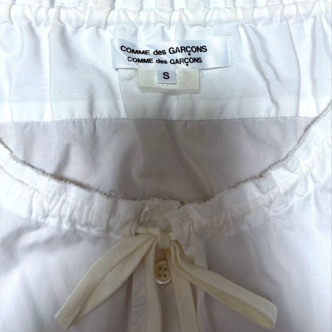 コムデギャルソン　18SS ホワイト 長袖シャツ　RB-B018