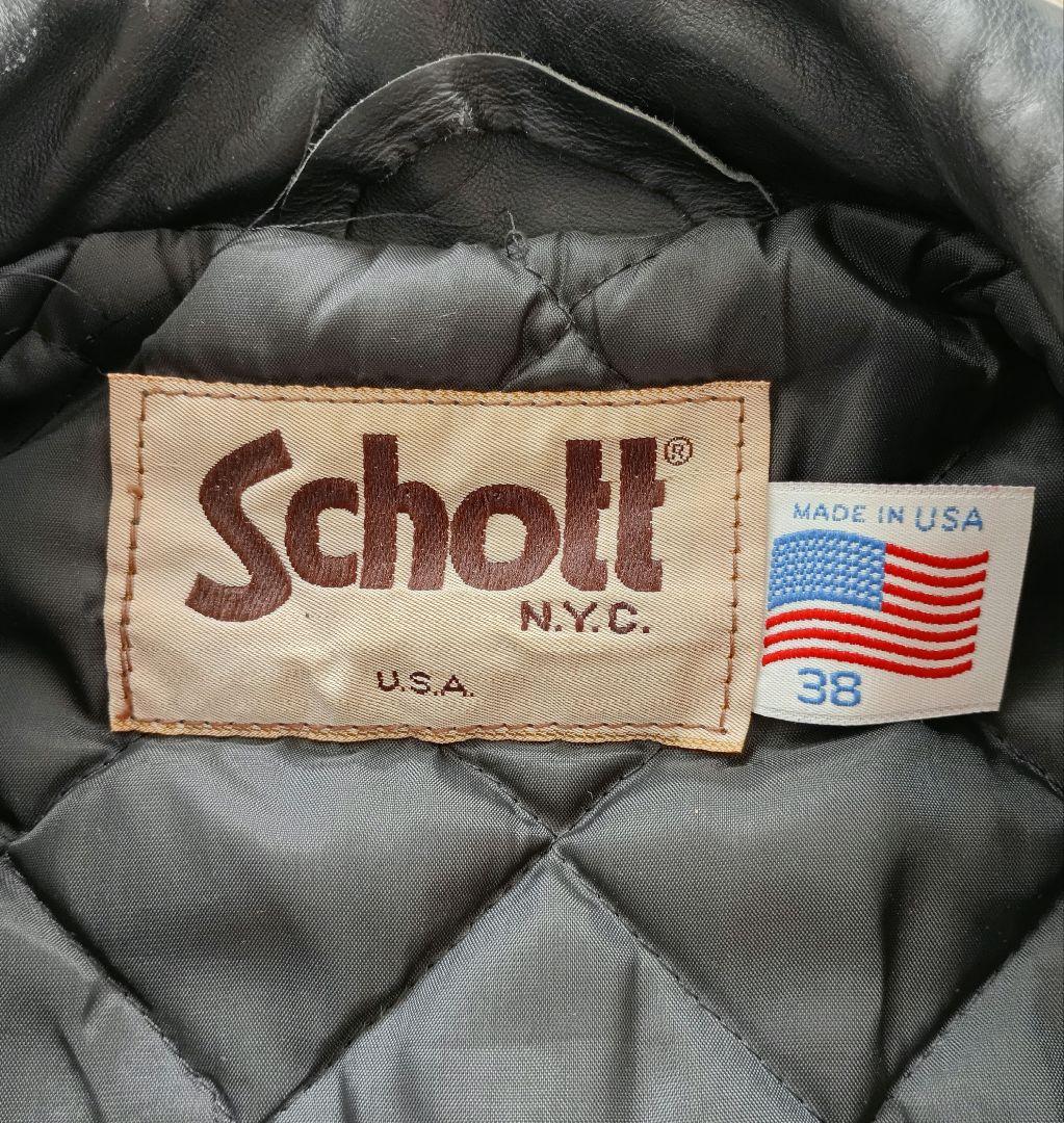 SCHOTT ショット レザージャケット ダブルライダース 518 USA製