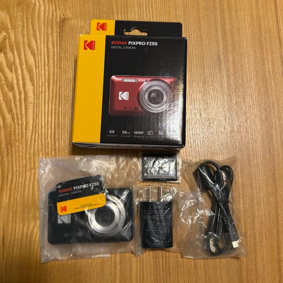 【未使用】KODAK PIXPRO FZ55 デジタルカメラ　ブラック