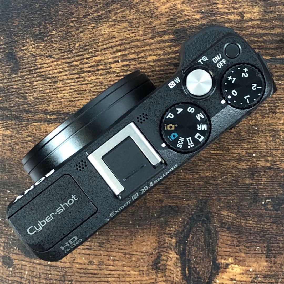 動作確認済 美品 SONY Cyber-shot DSC-HX60V ブラック
