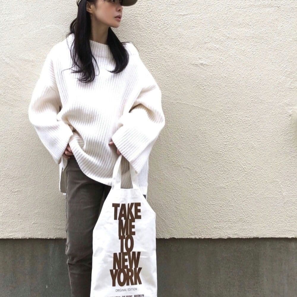 【 Deuxieme Classe 】 ★美品★ アゼワイドスリーブセーター