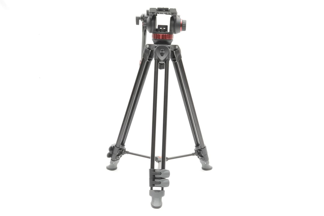 【美品】Manfrotto ビデオ三脚 MVK502AM-1