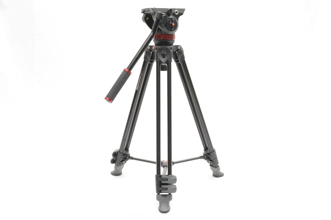 【美品】Manfrotto ビデオ三脚 MVK502AM-1