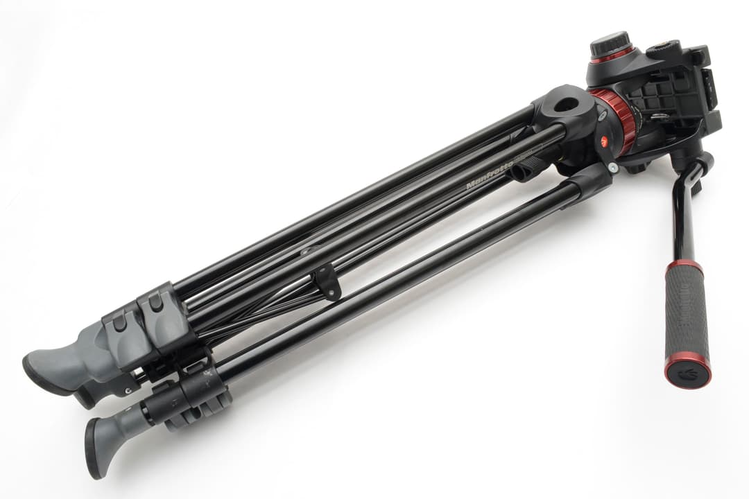 【美品】Manfrotto ビデオ三脚 MVK502AM-1