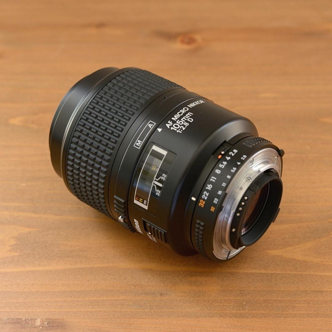 Nikon AF MICRO NIKKOR 105mm F2.8D　中古実用品
