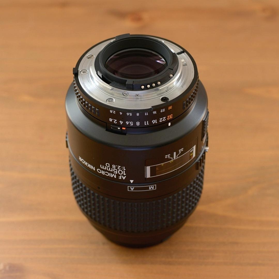 Nikon AF MICRO NIKKOR 105mm F2.8D　中古実用品