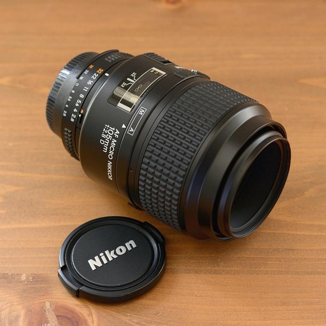 Nikon AF MICRO NIKKOR 105mm F2.8D　中古実用品