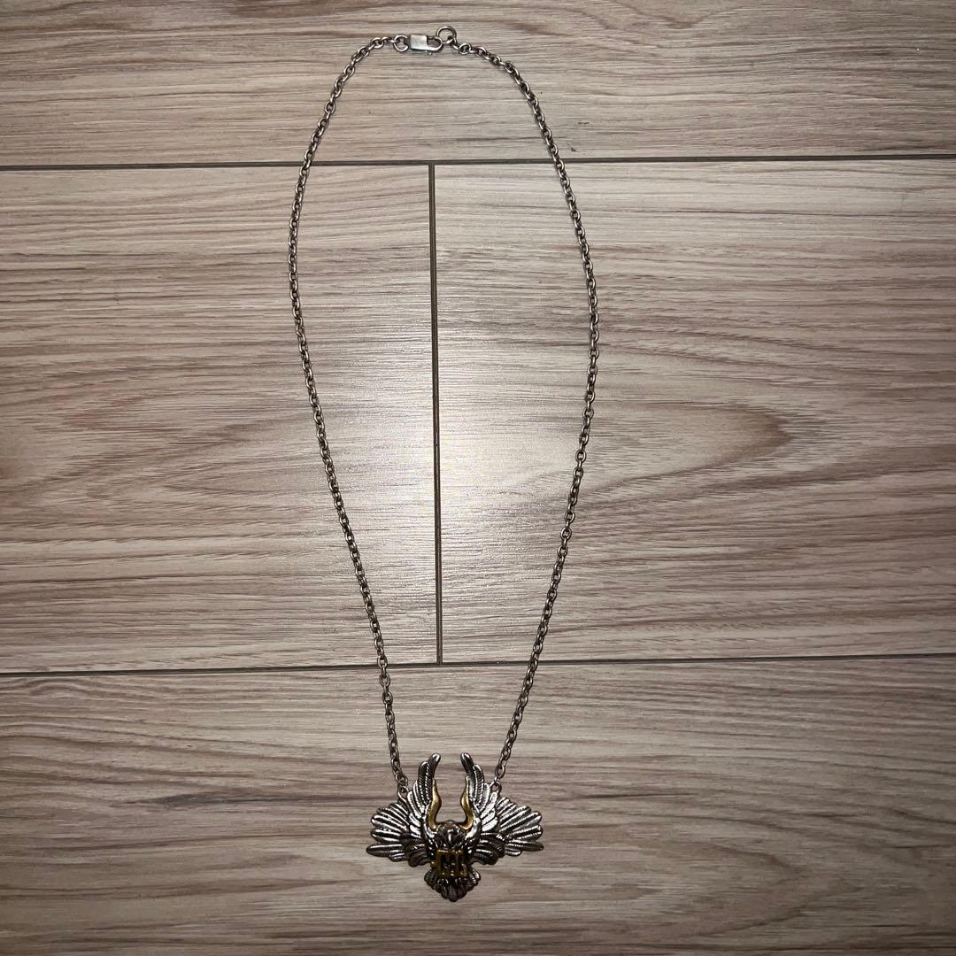 CALEE イーグルモチーフ 925シルバーネックレス