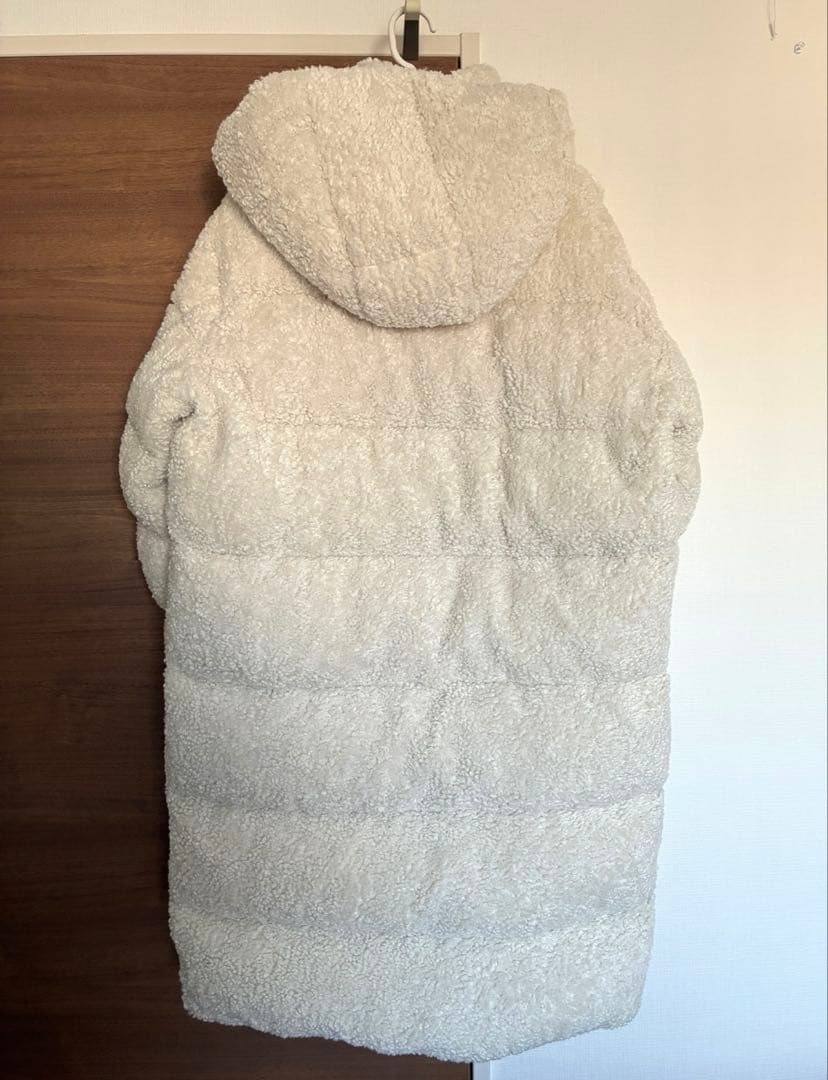 モンクレール ボア ロングダウンコート