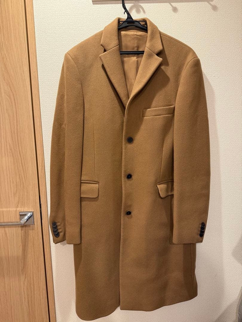 【超美品】Acne studios メンズチェスターコート M ブラウン