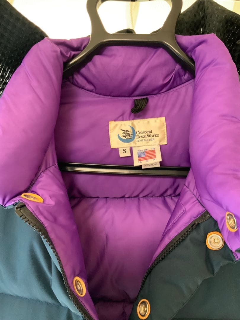 クレセントダウンワークス ダウンベスト Sサイズ