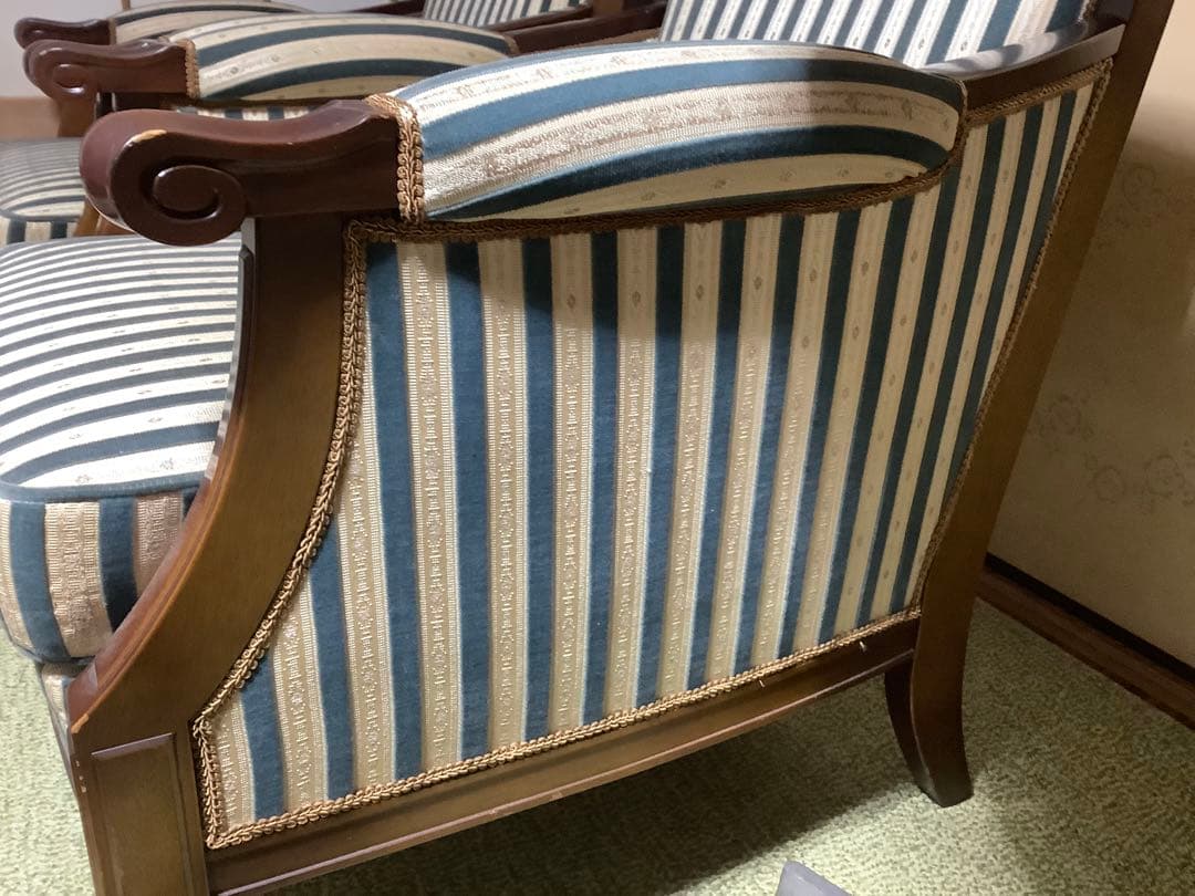 メープル不二屋 1人掛けソファ　1脚