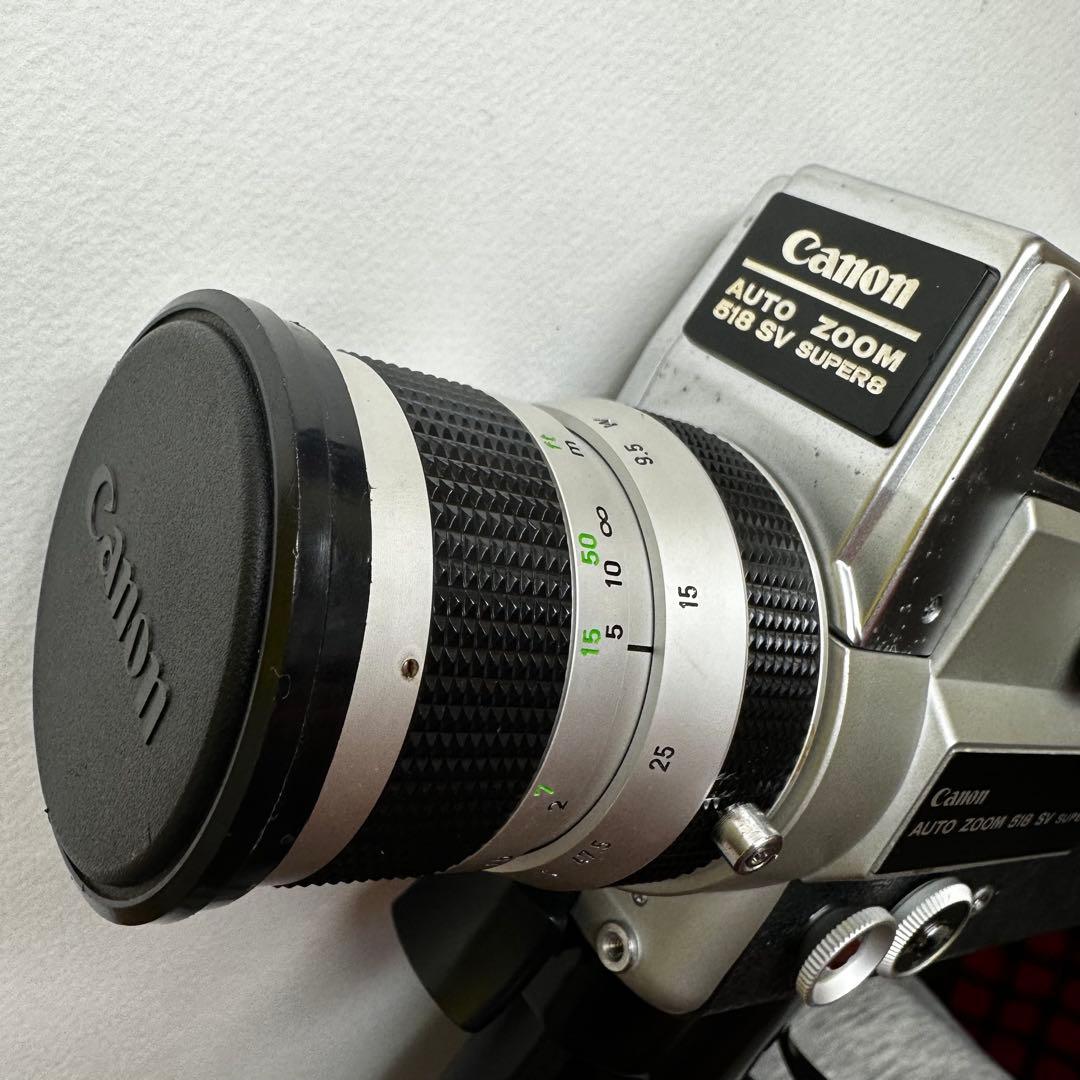 ビデオカメラ Canon AUTO ZOOM 518 SV super8