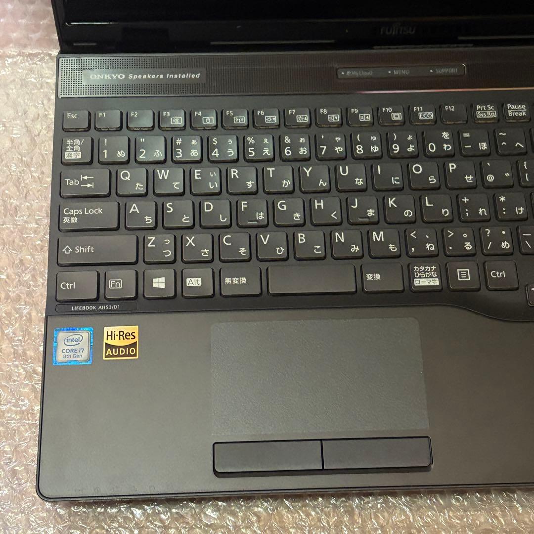 富士通 AH53/D1 i7-8565U SSD 256GB HDD 1TB 他