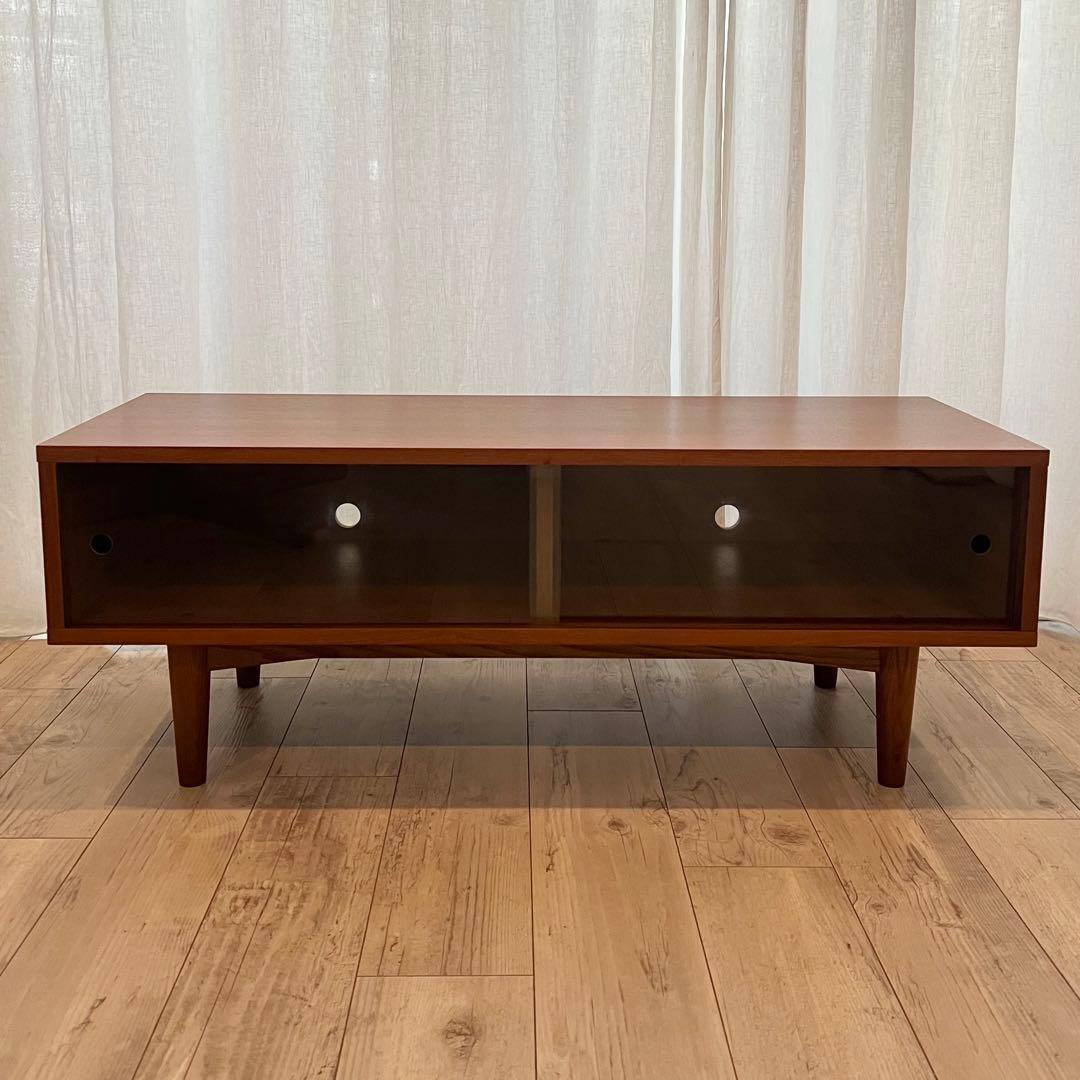 unico（ウニコ）HOLMシリーズ ウォールナット材ローボード