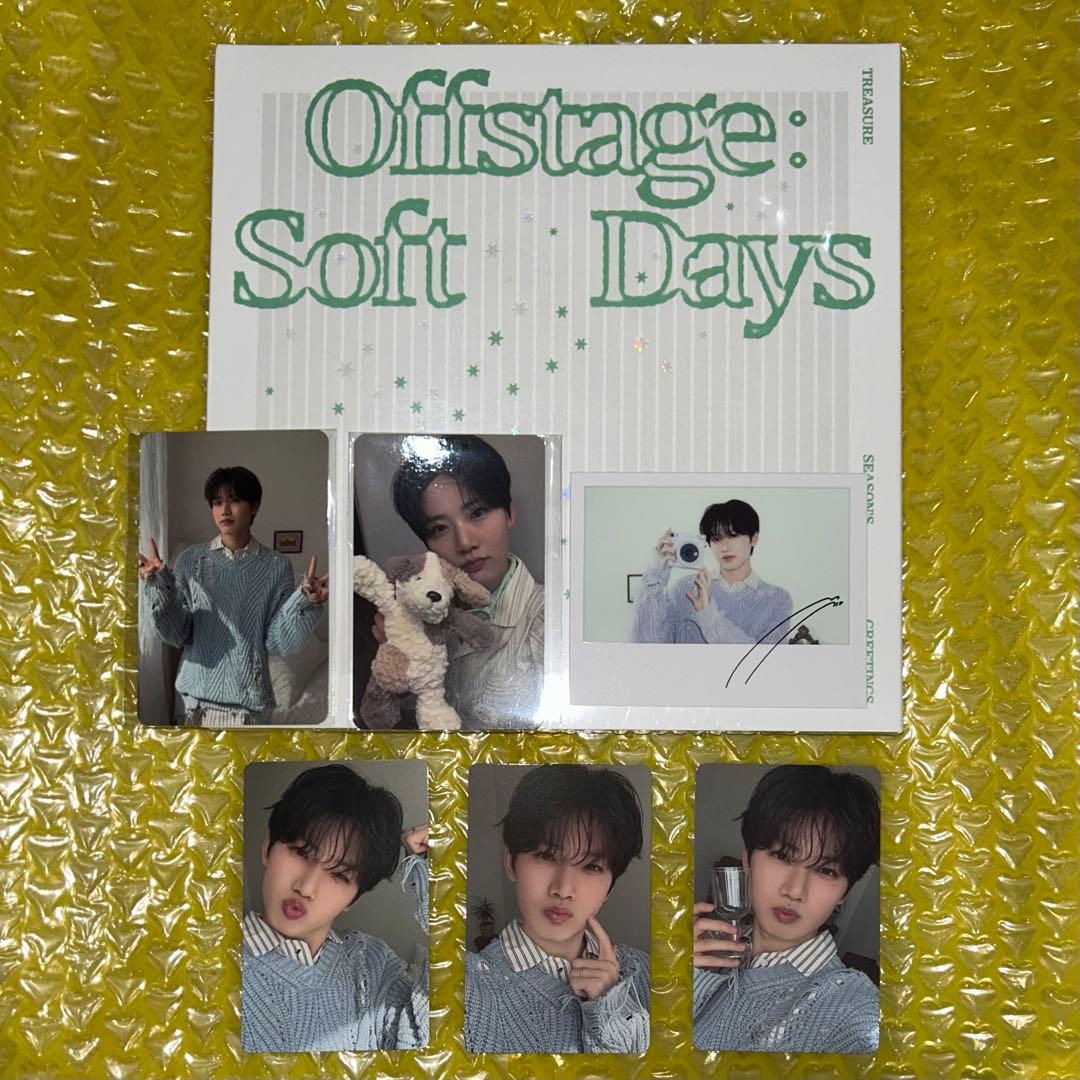 TREASURE シーグリ ポップアップ 特典 トレカ ジュンギュ ライト