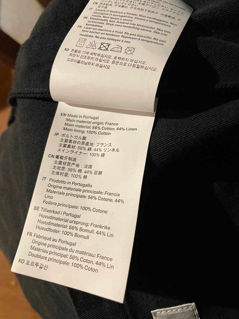 バッグ OUR LEGACY sling bag BLACK-ENZYME-CANVAS