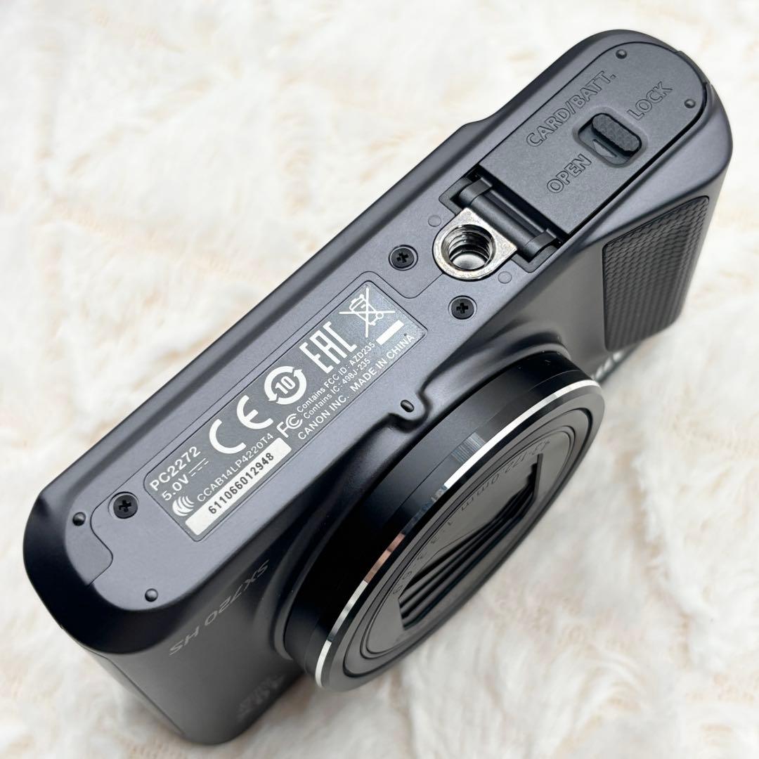 ✨極美品 動作良好✨ Canon PowerShot SX720 HS ブラック
