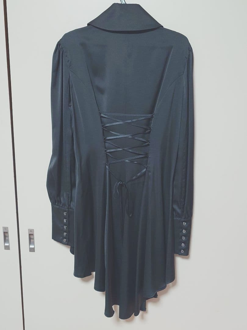 ATELIER BOZ 黒 アンドリューオーバーブラウス