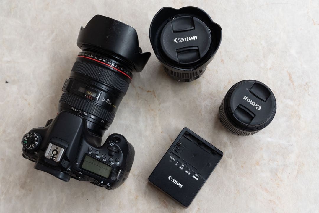 【カメラを始めたい方にオススメ！】Canon EOS 70D +レンズ3本セット