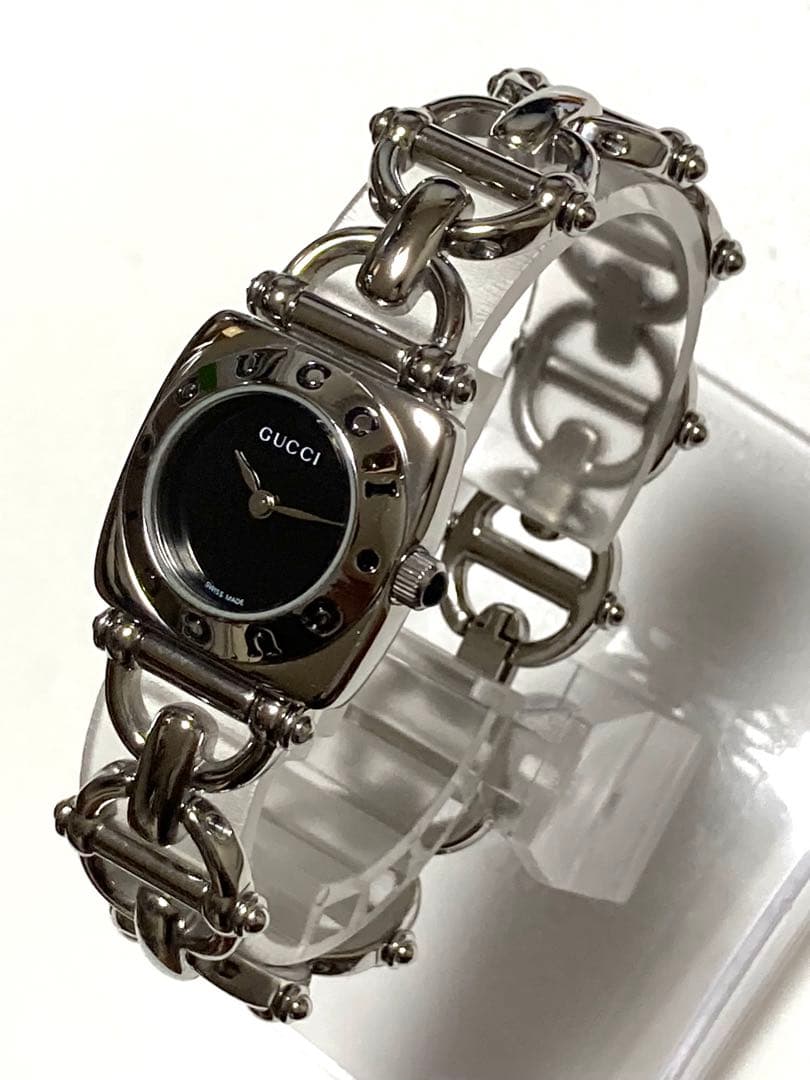美品！　GUCCI グッチ　ホースビット　アクセサリー　レディース腕時計
