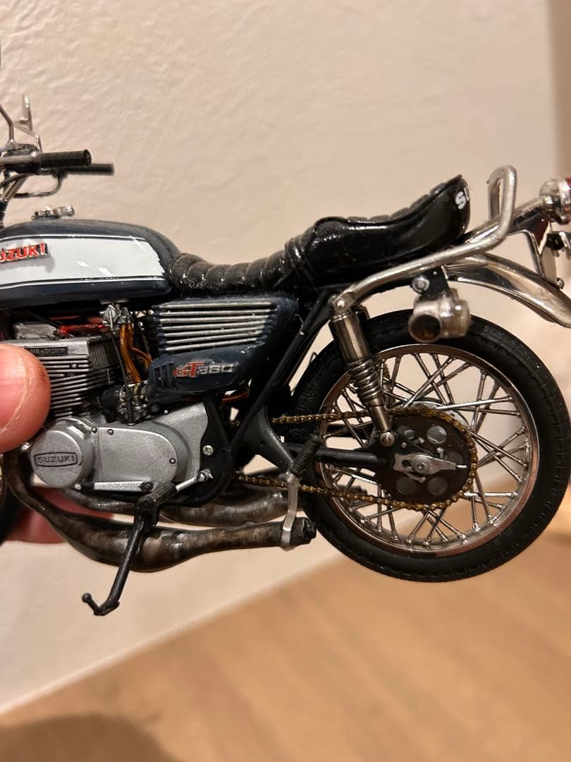 GT380 プラモデル　俺のマシン