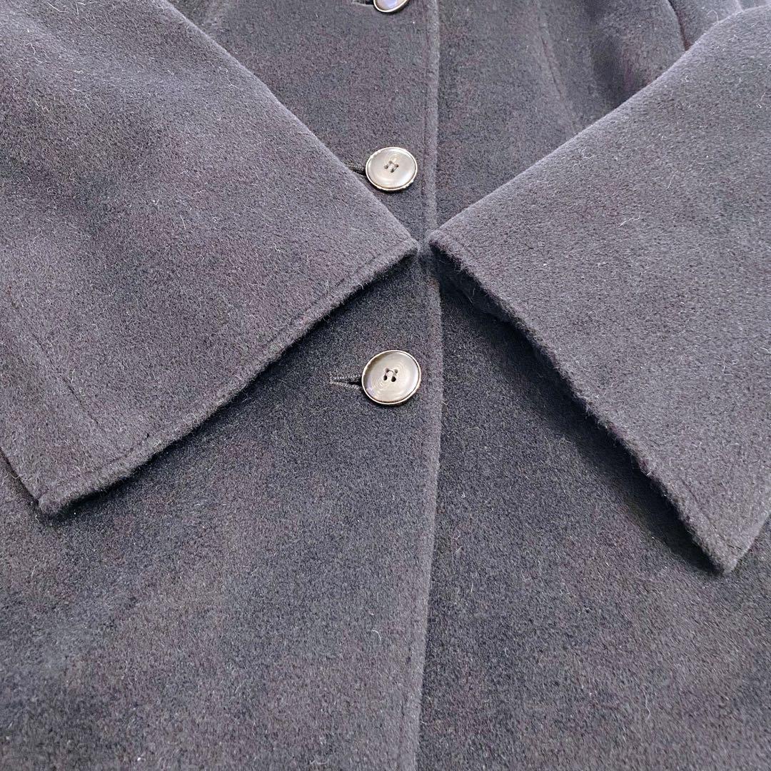 【極希少】アルマーニコレツォーニ チェスターコート アンゴラ カシミヤ 38