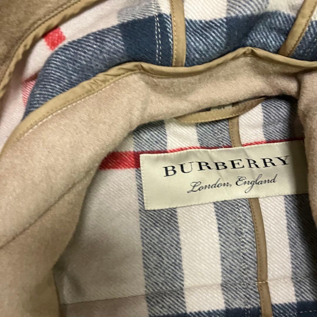 Burberry ダッフルコート 裏地ギガチェック M バーバリー　レディース