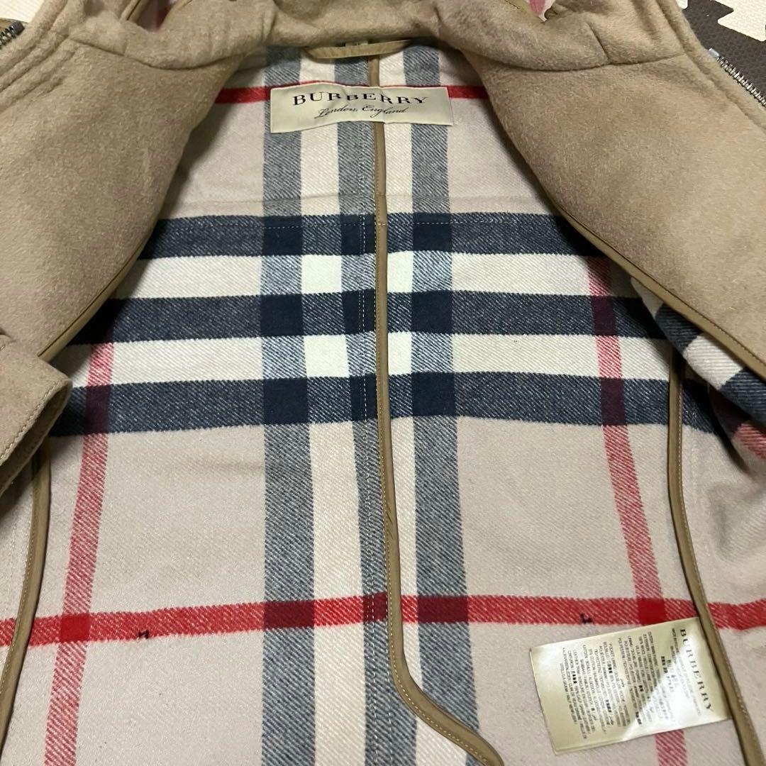 Burberry ダッフルコート 裏地ギガチェック M バーバリー　レディース