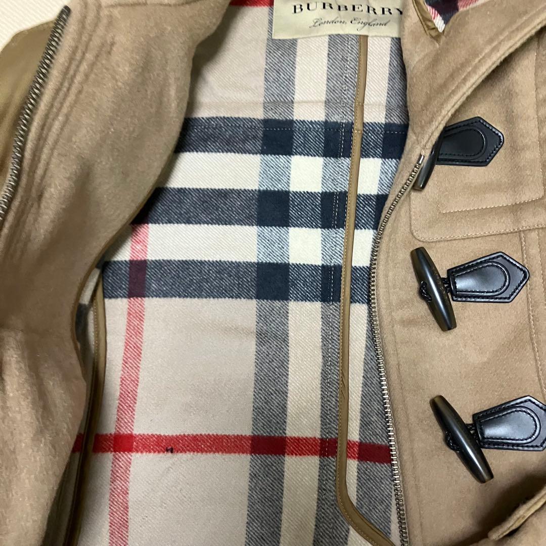 Burberry ダッフルコート 裏地ギガチェック M バーバリー　レディース