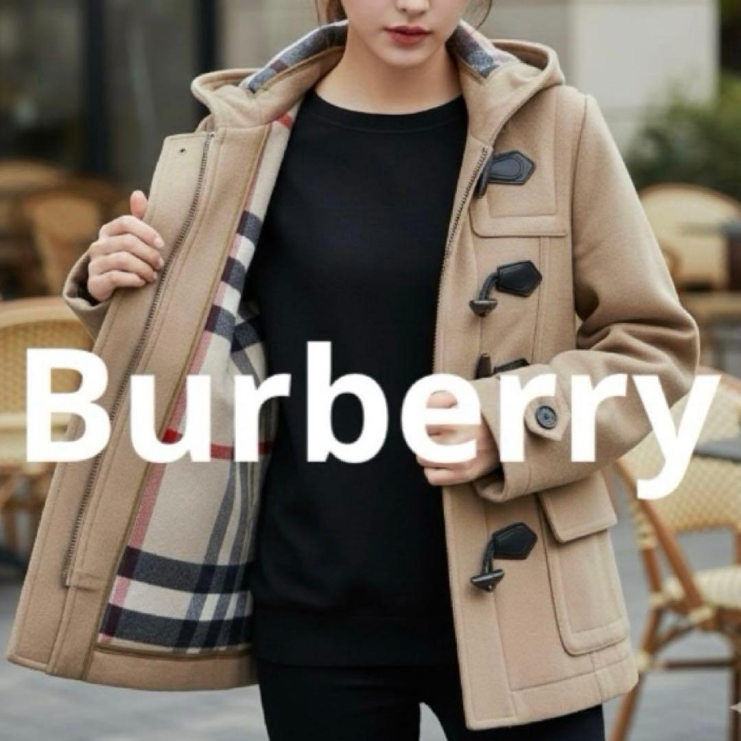 Burberry ダッフルコート 裏地ギガチェック M バーバリー　レディース