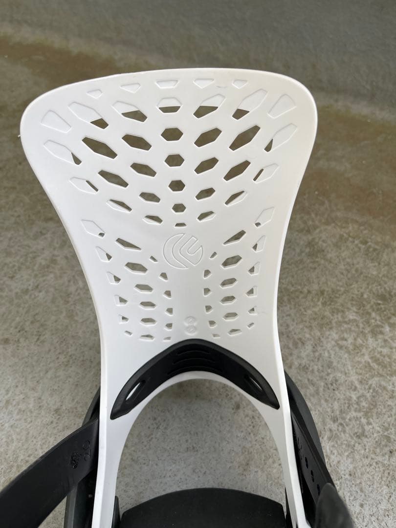 FLUX PR スノーボードビンディング ブラック/ホワイト